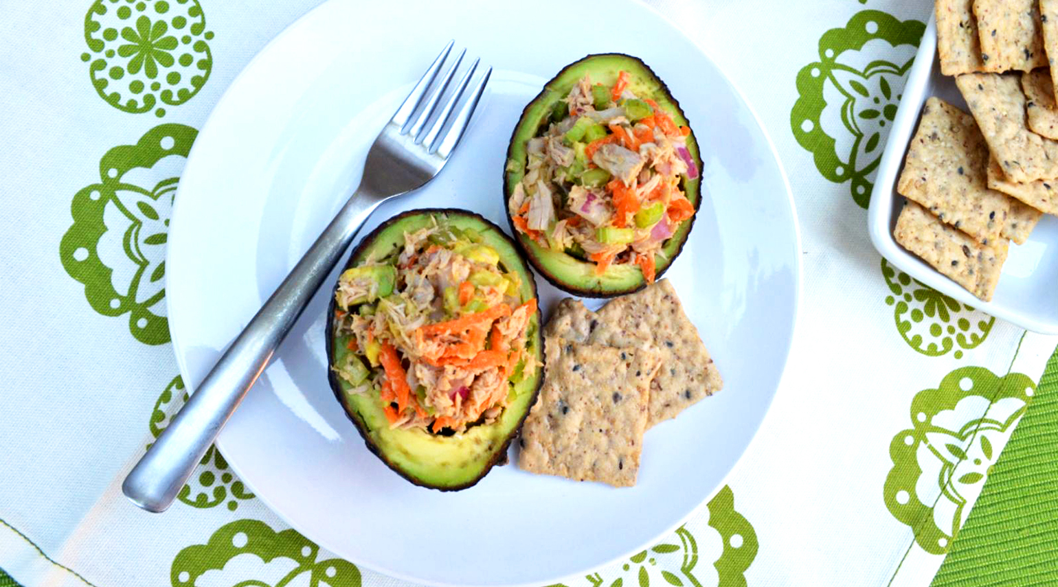 Tuna Stuffed Avocado