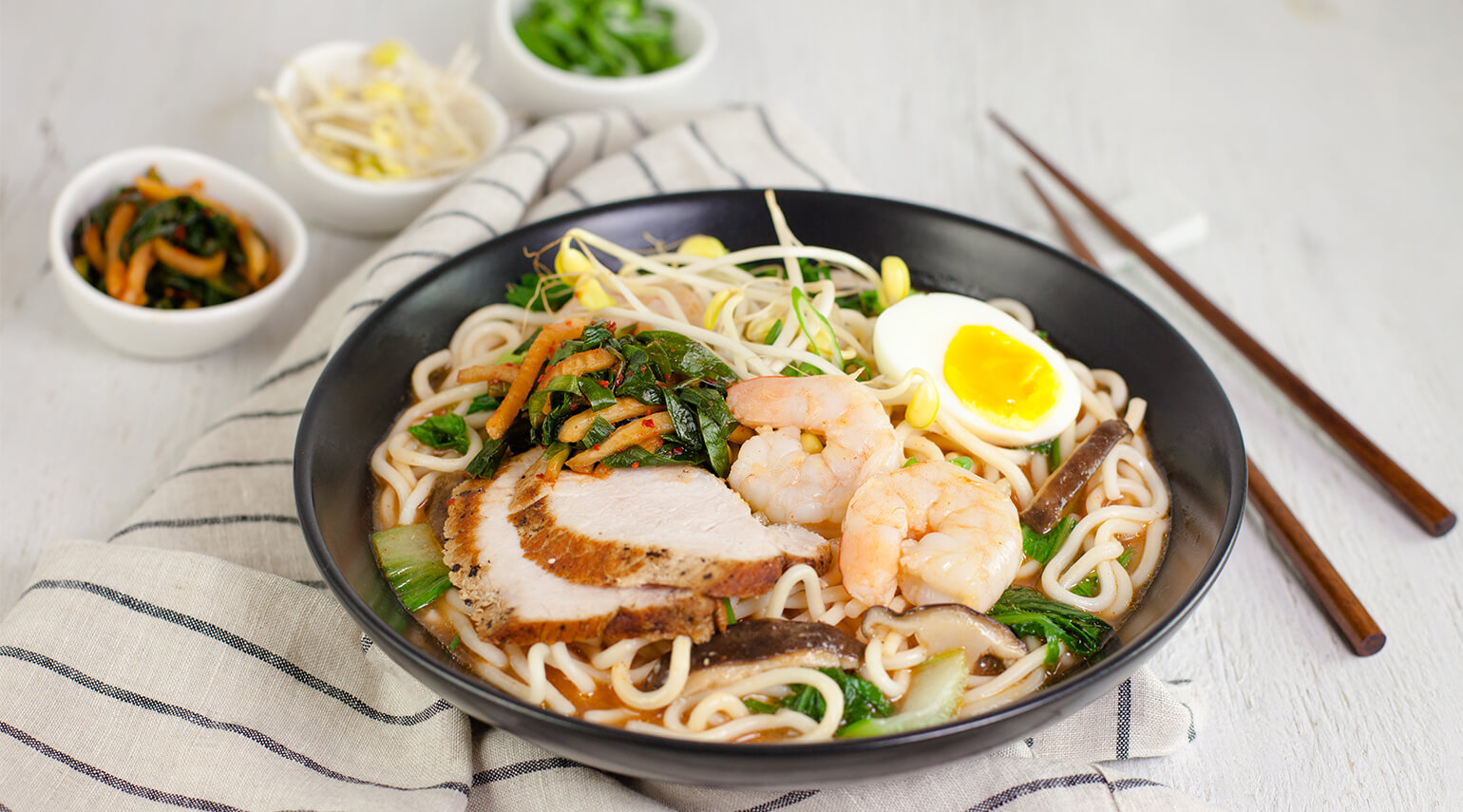 Pork Loin and Shrimp Ramen