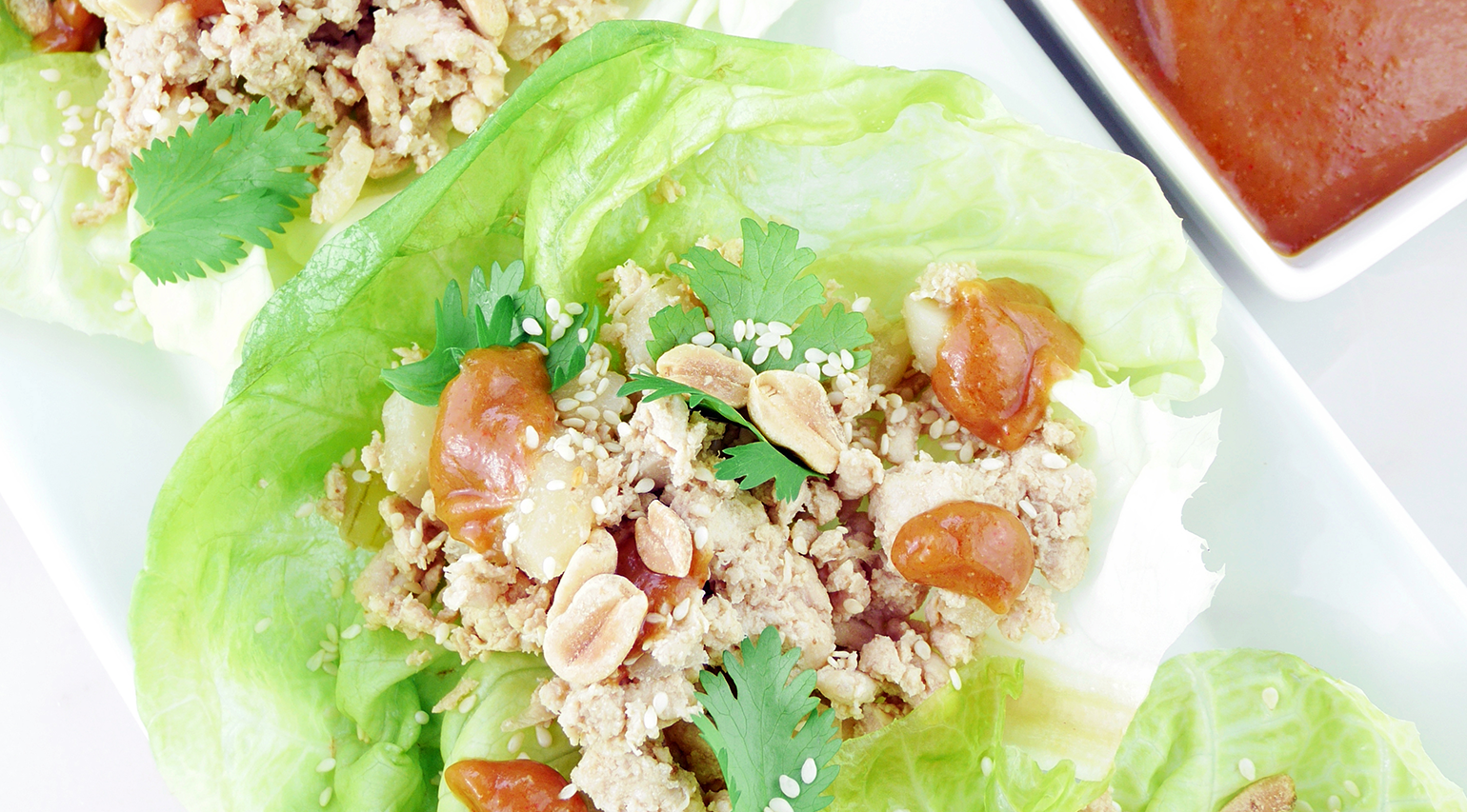 Chinese-Chicken Lettuce Cups