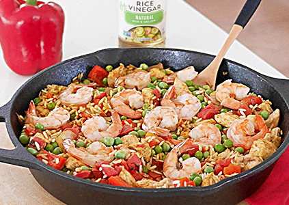 Asian-Inspired Spanish Paella