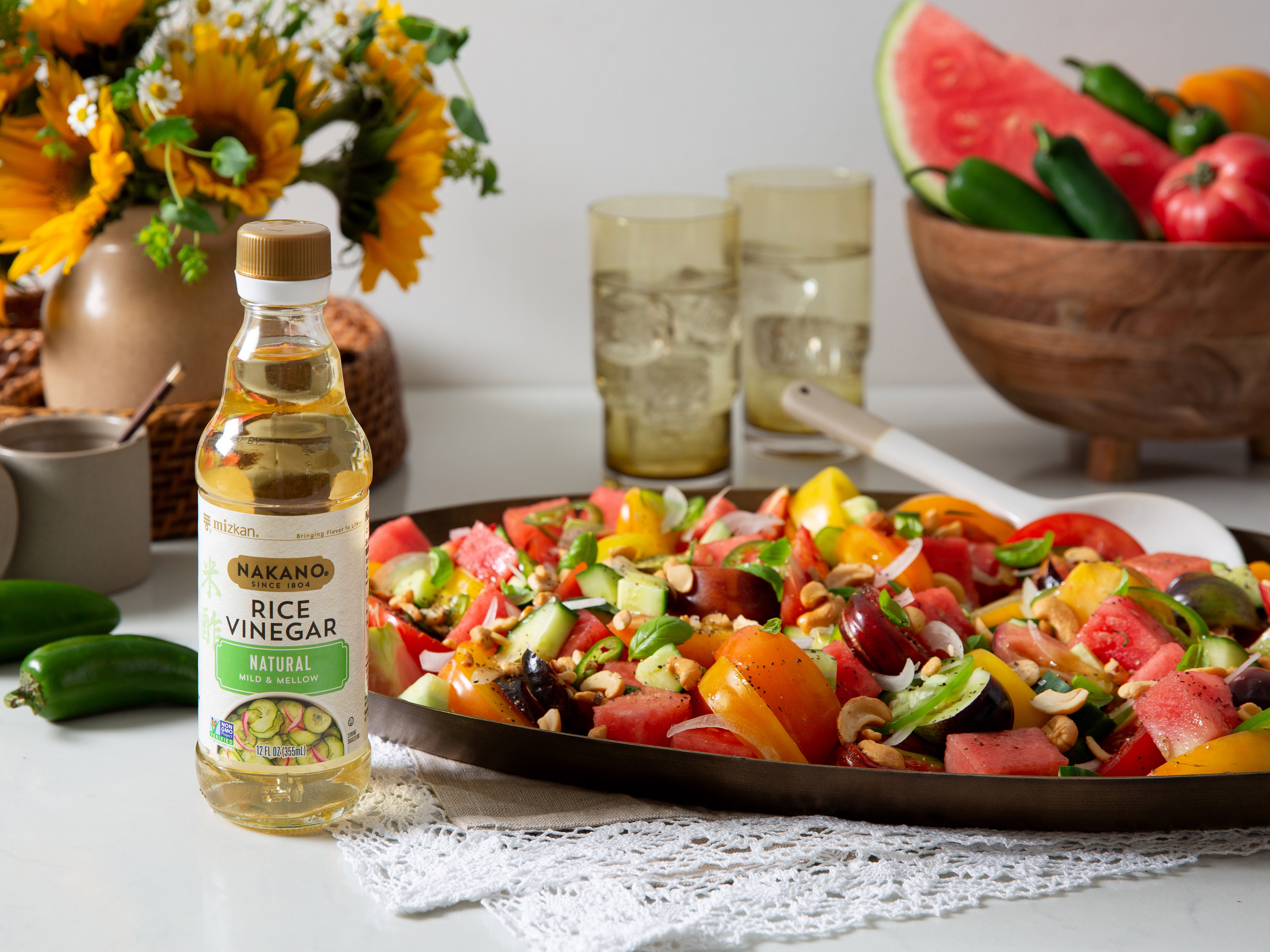 Tomato and Watermelon Salad